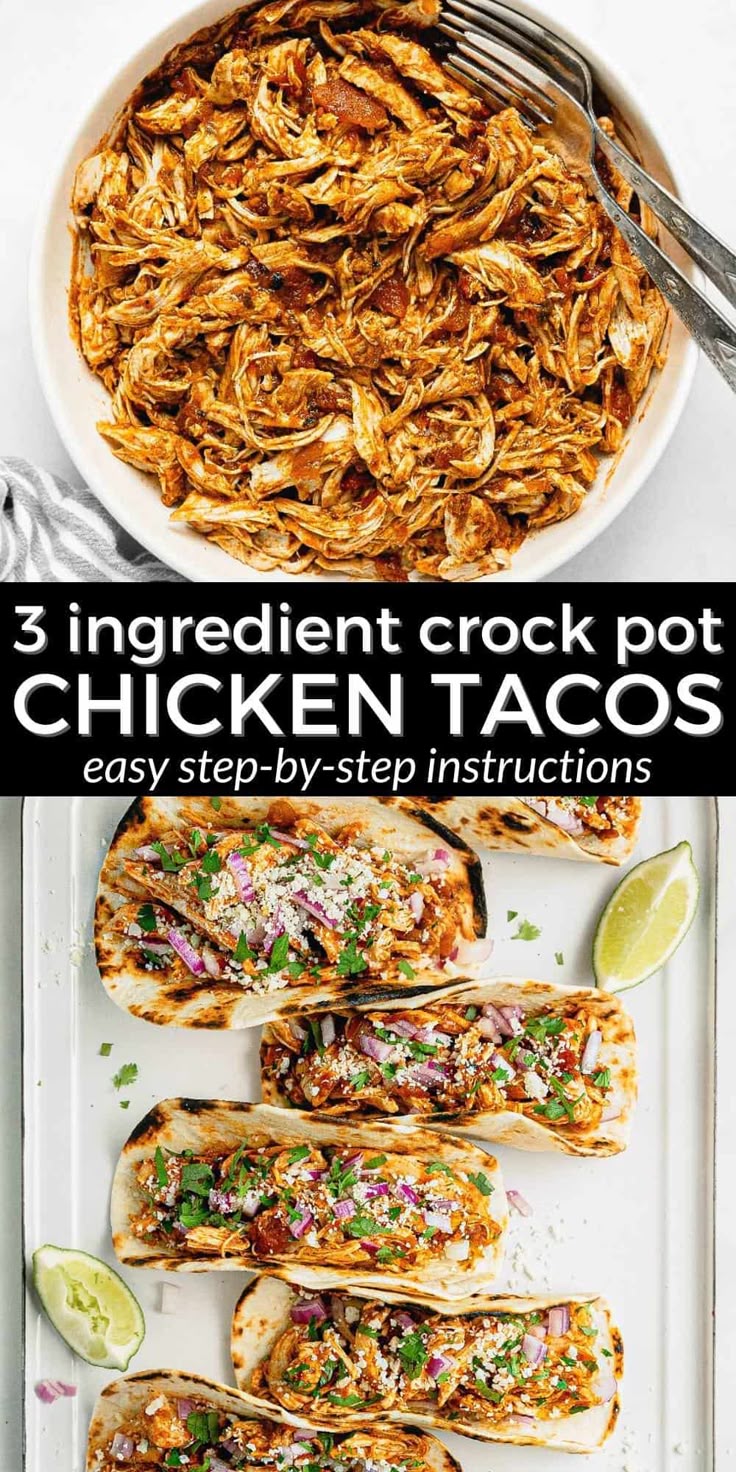 Meal Prep Genius: Big Batch Slow Cooker Chicken for Any Meal